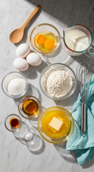 Quick and Easy Crepe Recipe - cooking process