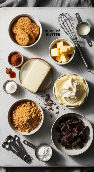 No-Bake Chocolate Cheesecake – Easy Dessert - cooking process