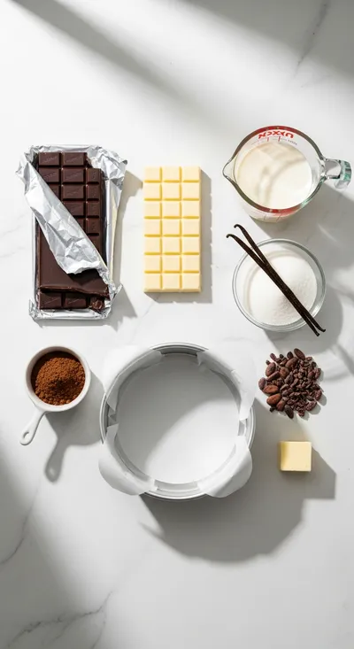 Tuxedo Cake – Triple Chocolate Mousse Recipe - cooking process